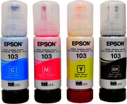 МФУ струйное Epson L3101, цветн, A4, черный