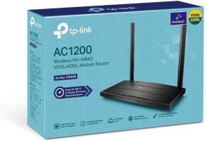 TP-Link Archer VR400 AC1200 Wi-Fi роутер с VDSL/ADSL модемом