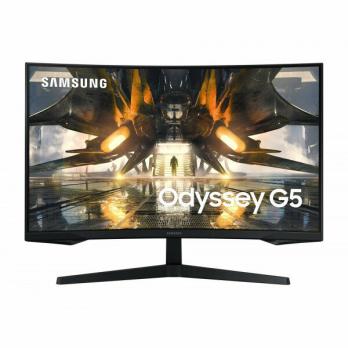 Монитор Samsung - 27" LS27AG550EMXZN Odyssey G5 Curved Gaming Monitor, VA, 165Hz, 1mc, QHD (2560x1440)