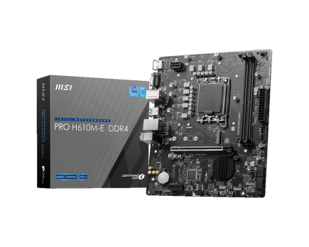 MSI PRO H610M-E DDR4 LGA1700