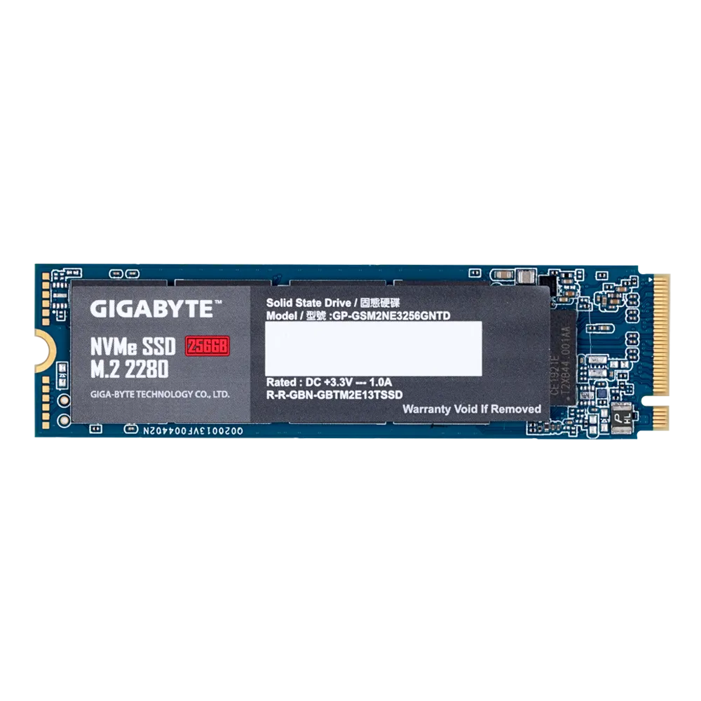 SSD M2 Gigabyte 256GB NVMe (GP-GSM2NE3256GNTD)