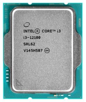Intel-Core i3 - 12100, 3.3 GHz, 12MB, oem, LGA1700, Alder Lake