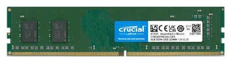 Crucial  DDR4  8GB 3200Mhz