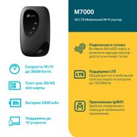 Мобильный Wi-Fi роутер TP-Link M7000